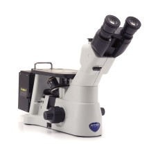 Microscope Trinocular (Three positions 100/0, 50/50, 0/100) Eyepieces: WF10X/22 B-1000METBF Optika Italy